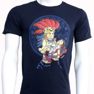 Lego Aztec Karani art